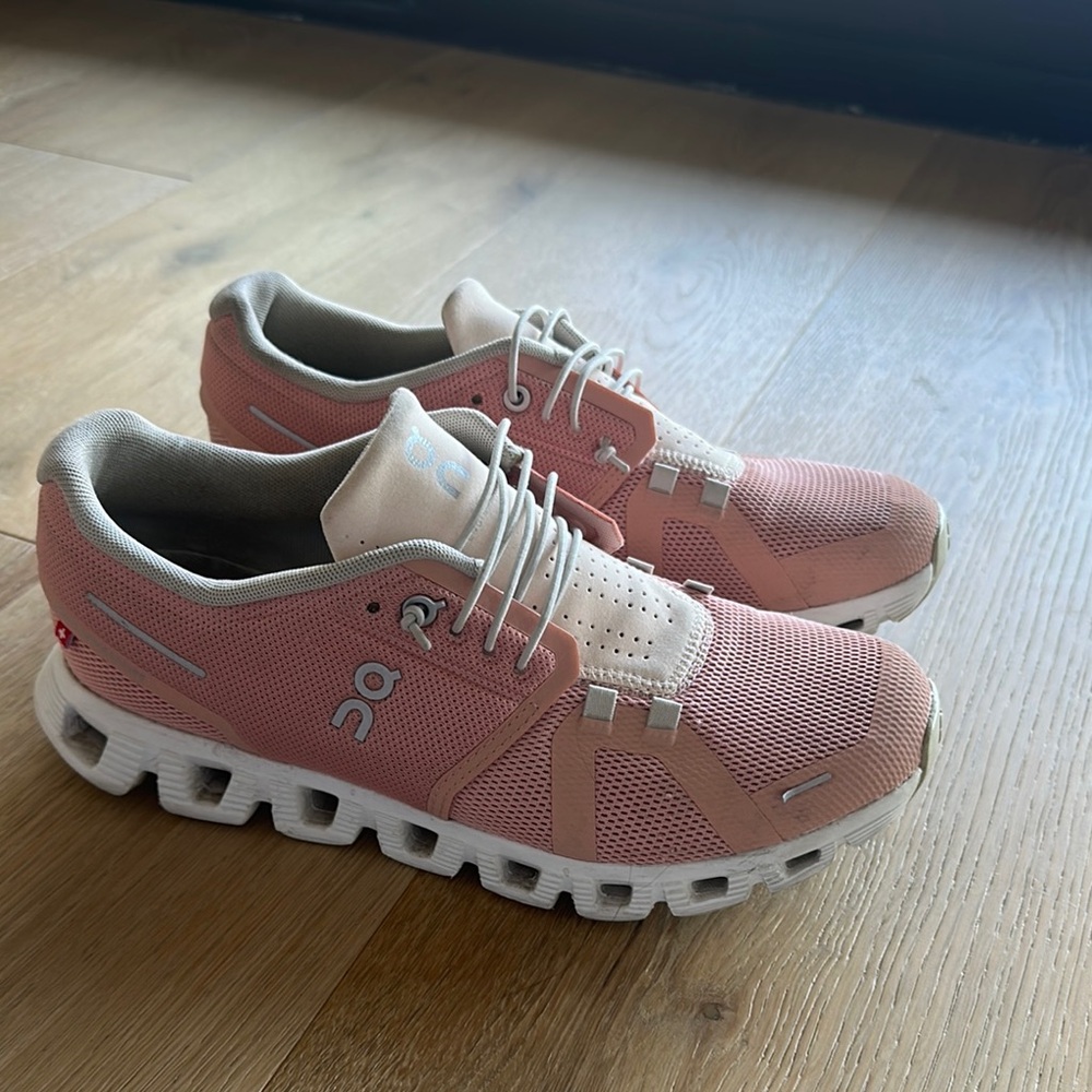On Cloud Pink Athletic Shoes